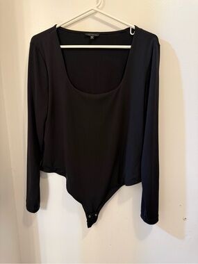 Dynamite - Long Sleeve Scoop Neck Bodysuit